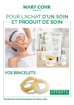 Offre Beaut&eacute; :&nbsp;mon duo de Bracelets Offert !